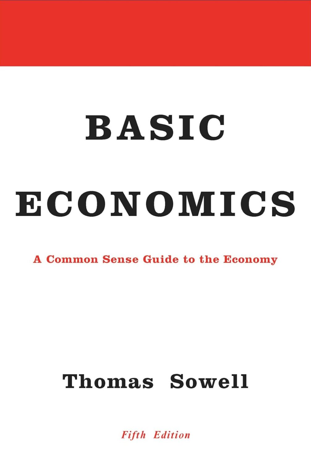 Basic Economics book cover